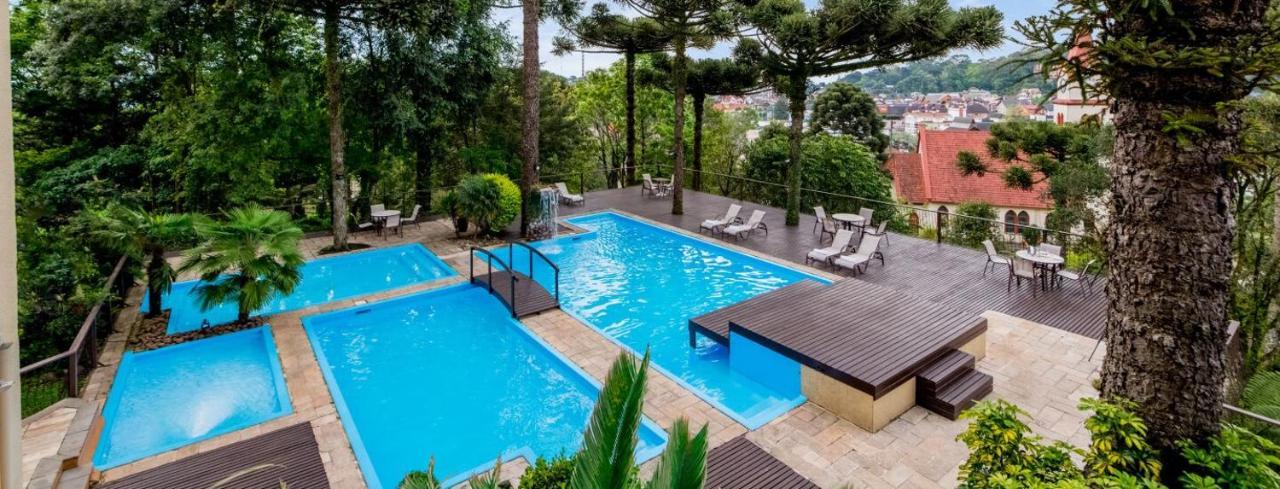 Flat no Hotel Wish Serrano Resort Gramado Esterno foto